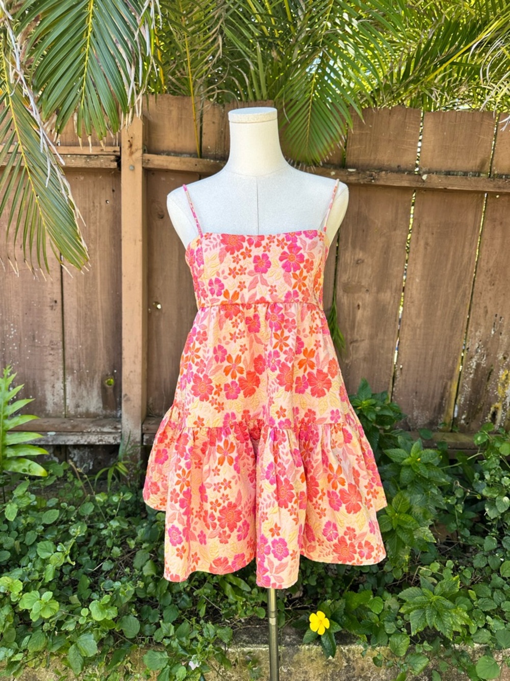 Klesis Floral Babydoll Dress Size M